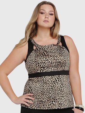 Torrid leopard print top